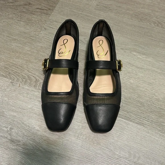 Sam Edelman Mary Jane flats size 8 worn once buckle - Picture 2 of 5